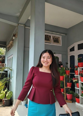 Mizothreads Casual Solid Women Maroon Top