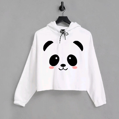Toxicfashion Girls Casual Cotton Blend Full Sleeve Top(White, Pack of 1)