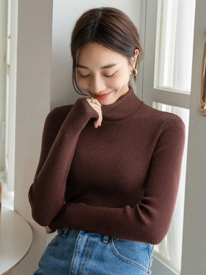sasafaras Casual Solid Women Brown Top