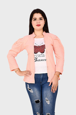 Fatima fashion Casual Graphic Print, Self Design Women Orange Top