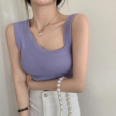 YLCOMPANY Casual Self Design Women Purple Top