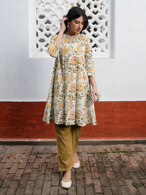 Janasya Casual Printed Women Multicolor Top