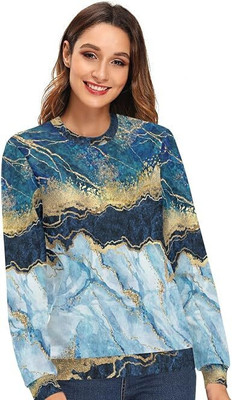 Aarya Fashion Casual Printed Women Multicolor Top
