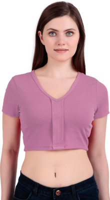 FABS Casual Solid Women Pink Top