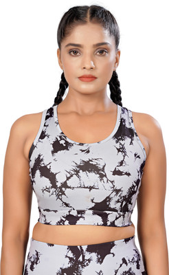 POOJARAN Casual Printed Women Grey Top