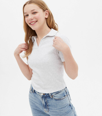 Redamancii Casual Solid Women White Top