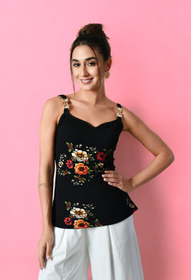 Arbiter Collection Party Printed Women Multicolor Top