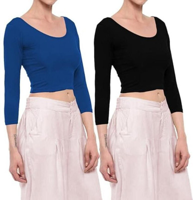 THEBLAZZEE Casual Solid Women Multicolor Top