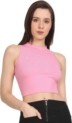 Ddaspration Casual Solid Women Pink Top
