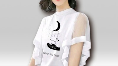 Jks pay out enterprises Casual Printed Women White Top