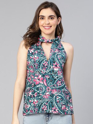 OXOLLOXO Casual Printed Women Multicolor Top