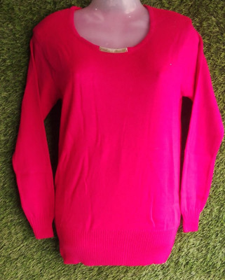 Galhotra Party Solid Women Pink Top