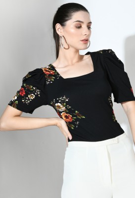 Arbiter Collection Casual Printed Women Multicolor Top