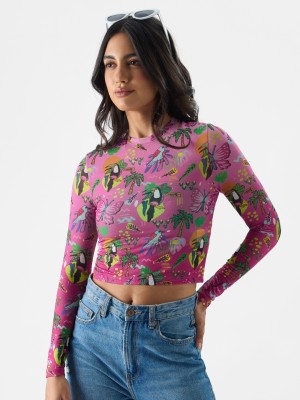 The Souled Store Casual Printed Women Multicolor Top