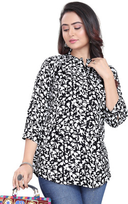 PICK PATCH Casual Printed Women Multicolor Top