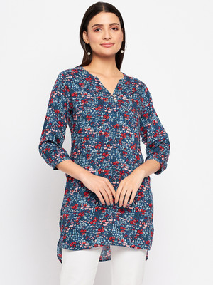 DUKE Casual Printed Women Multicolor Top
