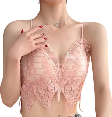 mystify Party Self Design Women Pink Top