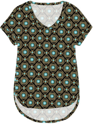 jovo Casual Printed Women Multicolor Top