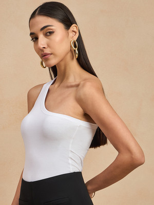 COLOR CAPITAL Casual Solid Women White Top