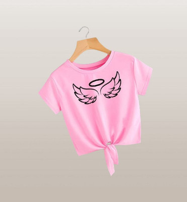 HouseOfCommon Casual Printed Women Pink Top