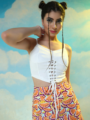 TANDUL Casual Solid Women White Top
