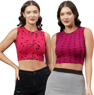 DIAZ Casual Printed Women Multicolor Top