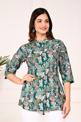 HOC's Casual Printed Women Multicolor Top