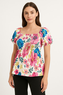 Zooni Collections Casual Solid Women Multicolor Top