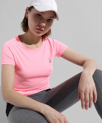 CAMPUS SUTRA Casual Solid Women Pink Top