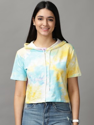 Showoff Casual Tie & Dye Women Multicolor Top