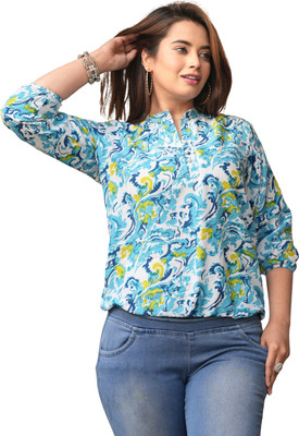 himanc Formal Solid Women Multicolor Top