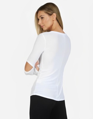 PP PRODUCTIONS Casual Solid Women White Top