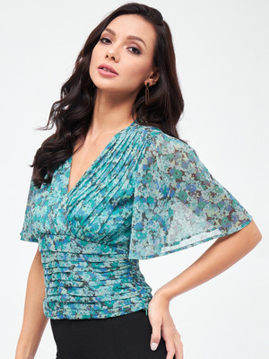 HARPA Casual Printed Women Multicolor Top