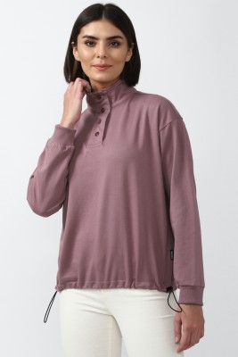 FOREVER 21 Casual Solid Women Purple Top