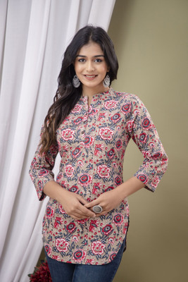 METRONAUT Casual Floral Print Women Multicolor Top