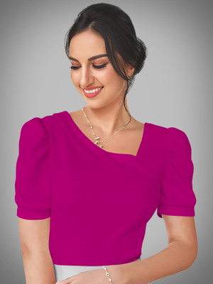 Kashonaa Casual Solid Women Pink Top