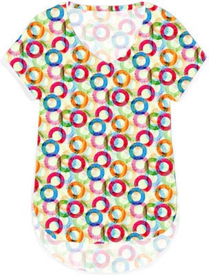 jovo Casual Printed Women Multicolor Top