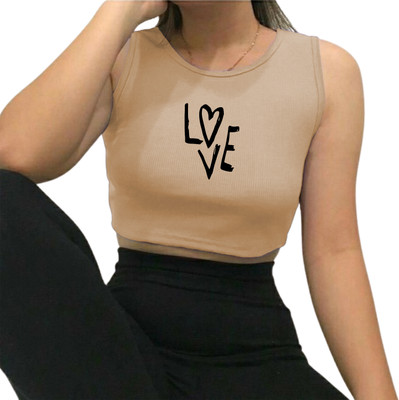TeeWink Casual Printed Women Beige, Black Top