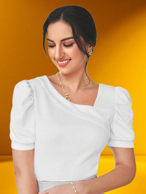 Dream Beauty Fashion Casual Solid Women White Top
