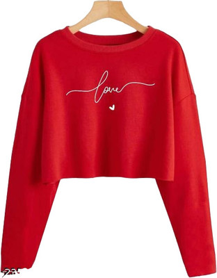 Baawdi Casual Printed Women Red Top