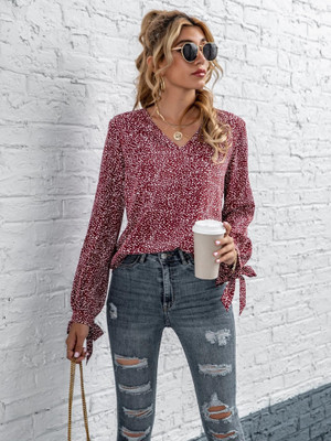 KOTTY Casual Printed Women Multicolor Top