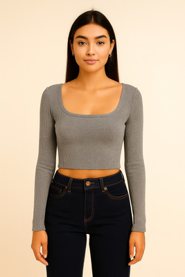 ZEROZABAR Casual Solid Women Multicolor Top