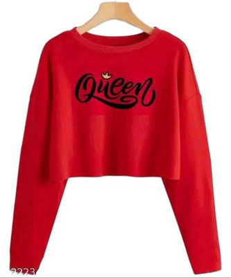Bee Dee Casual Printed Women Red Top