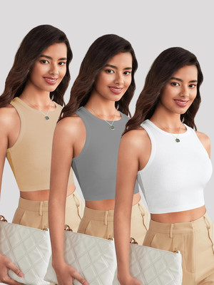 METRONAUT Casual Self Design Women Multicolor Top
