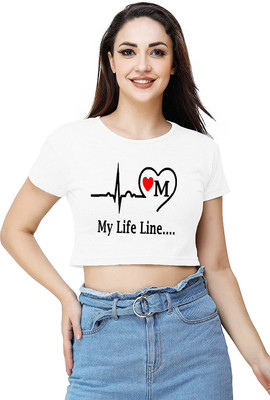Stylotrendz Casual Printed Women White Top