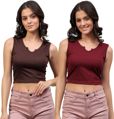 FASHA Casual Self Design Women Multicolor Top