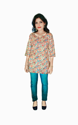 Krishiv Casual Printed Women Multicolor Top
