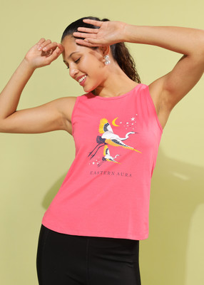 Dollar Casual Printed Women Pink Top