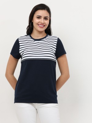 PIPER INTERNAATIONAL Casual Striped Women Multicolor Top