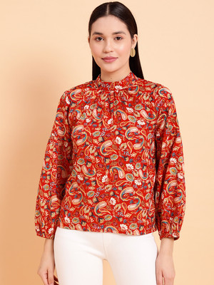 Neesh Casual Printed Women Multicolor Top